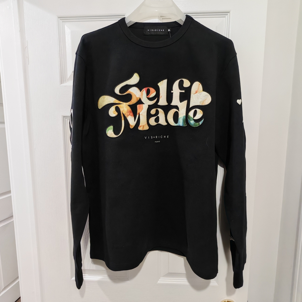 VIE + RICHIE PARIS Self Made Art Long Sleeves Top